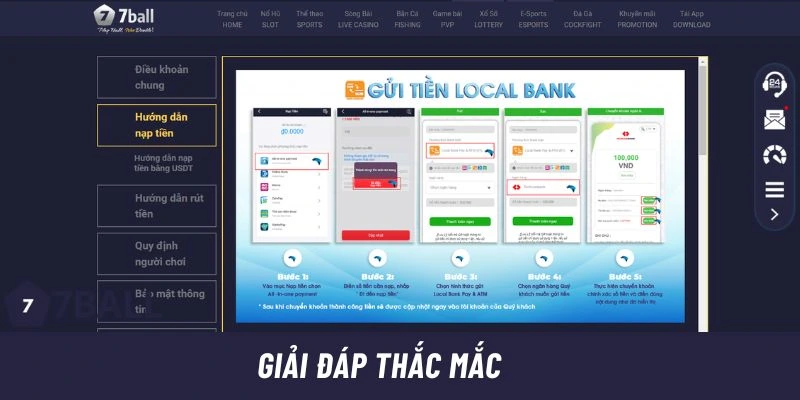 Liên hệ 77ball để được giải đáp thắc mắc