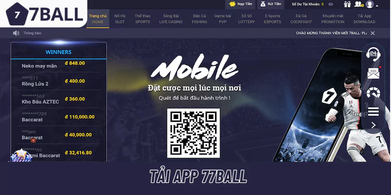 Tải app 77Ball